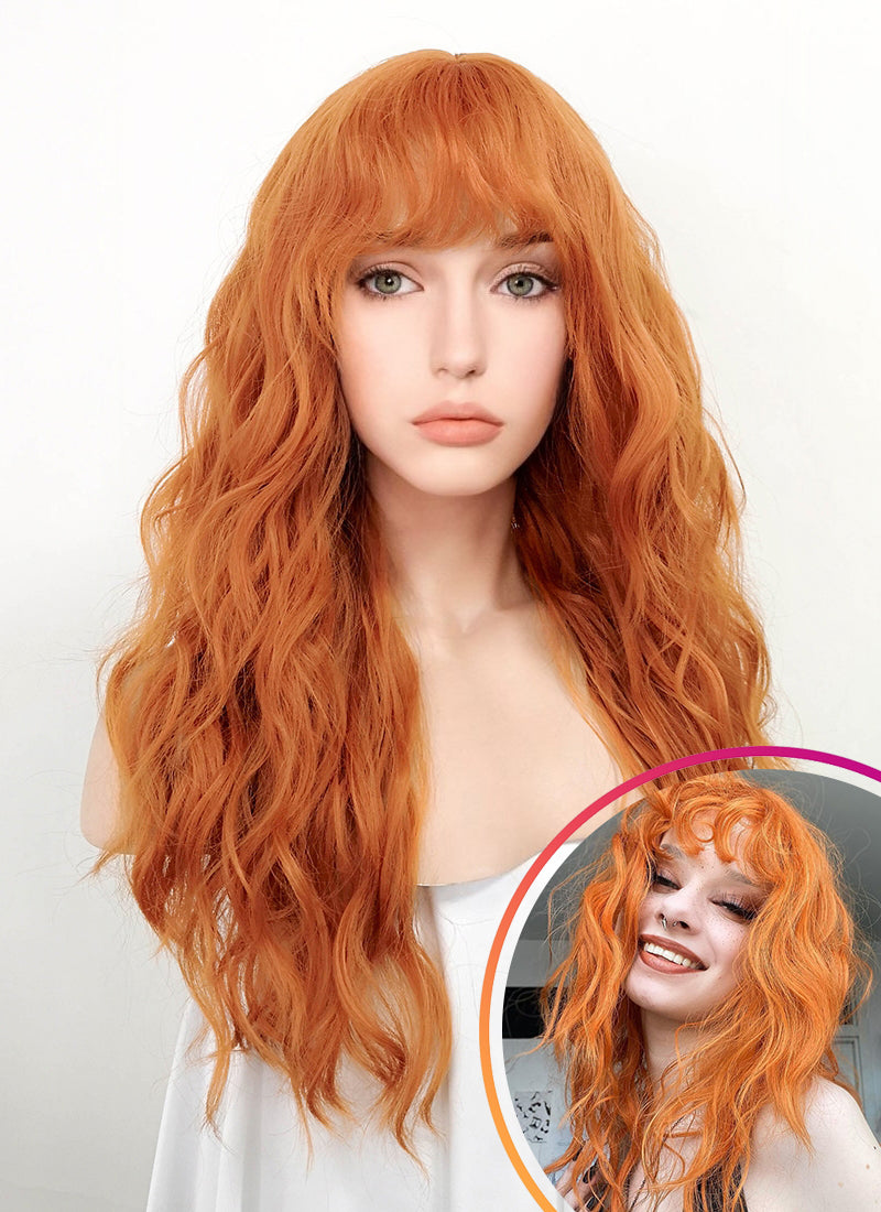 Orange Color Wigs Wig Is Fashion wigisfashion ca